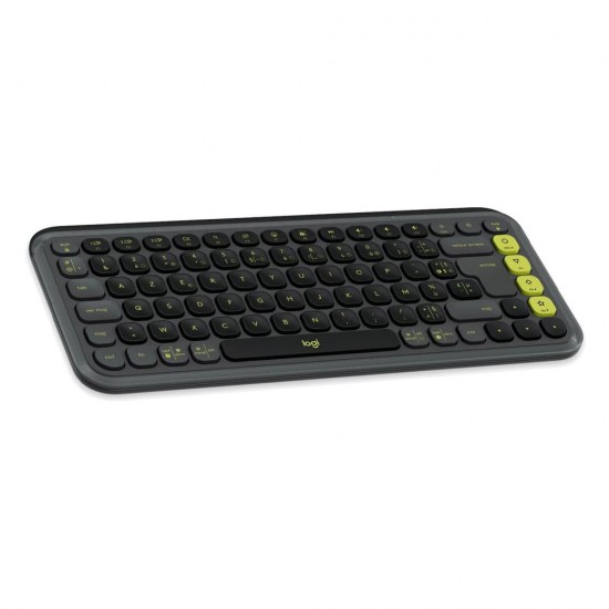 WRLS KEYBRD LOGITECH POP ICON KEYS GRAPH