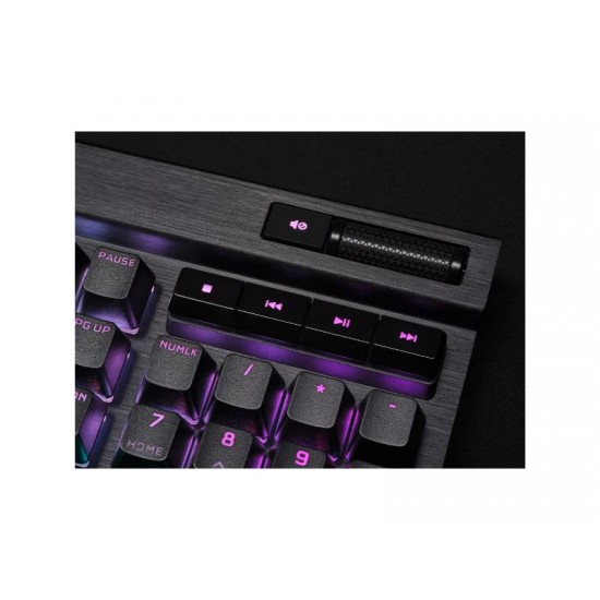 CORSAIR Wired Mechanical Keyboard K70 PRO RGB with PBT DOUBLE SHOT PRO Keycaps - Cherry MX Red