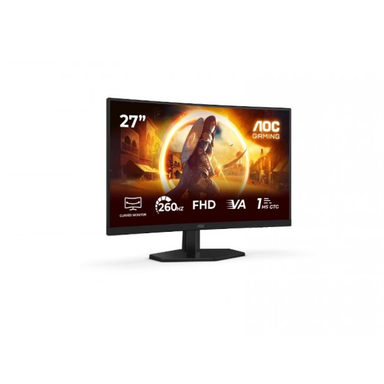Monitor AOC C27G42ZE / 27''-FHD-VA-260Hz-1ms / Curved / 3Y / C27G42ZE
