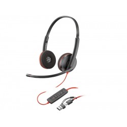 Poly BW 3320 S M HS +USB-C/A - PN 8X220AA