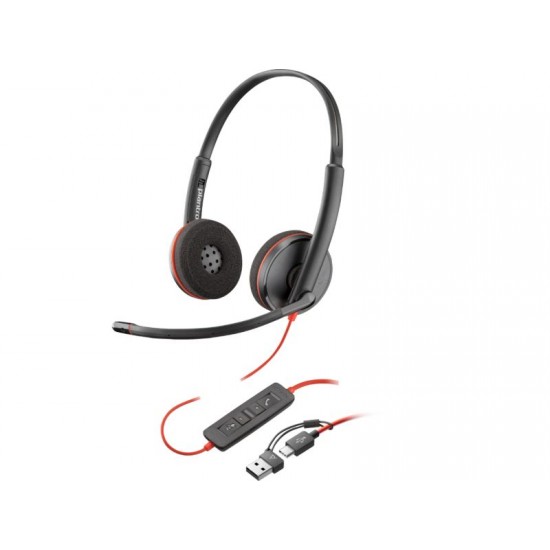 Poly BW 3320 S M HS +USB-C/A - PN 8X220AA
