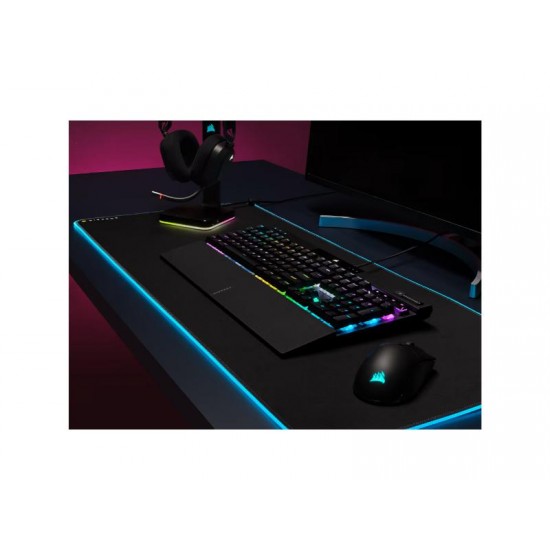 CORSAIR Wired Mechanical Keyboard K70 PRO RGB with PBT DOUBLE SHOT PRO Keycaps - Cherry MX Red