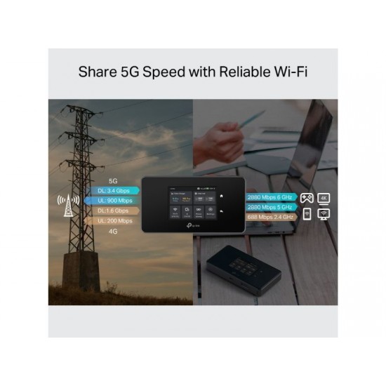 Tp-Link AXE3600 Mobile Wi-Fi 5G (M8550)