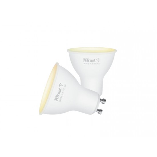 Trust Wifi-ledbulb-GU10 CCT duo pack 71296