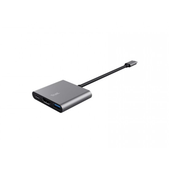 USB-C ADAPT TRUST DALYX 3-IN1 23772