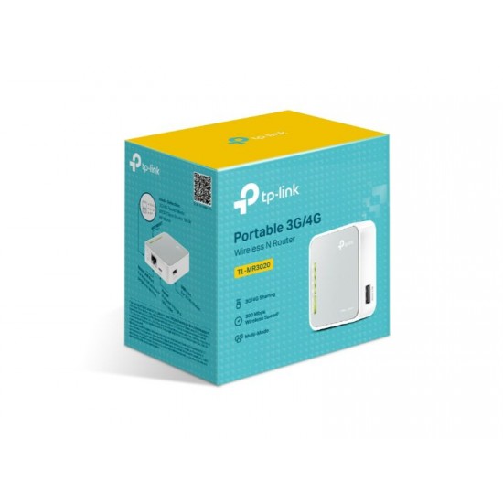 Tp-Link Portable 3G/4G Wireless N Router (TL-MR3020)