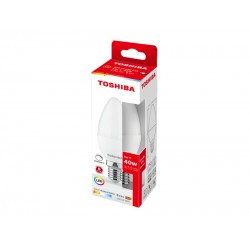 TOSHIBA LED C35 E14 5W 4000K DIMMABLE