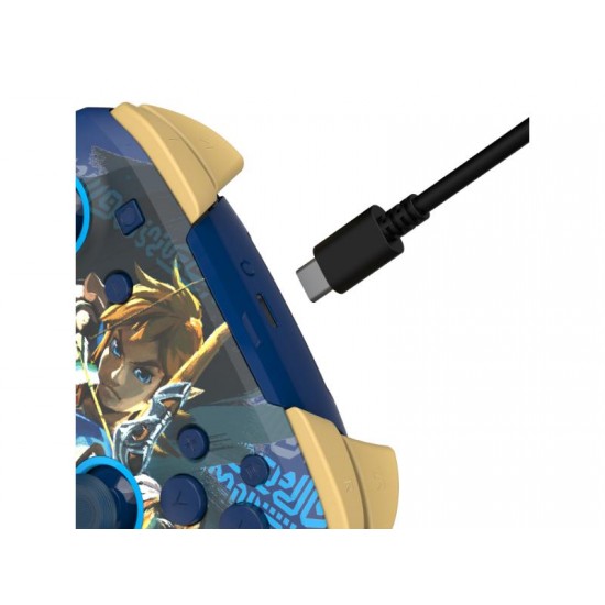 PDP Rematch Wireless Controller for Nintendo Switch - Link Hero Glow in the Dark