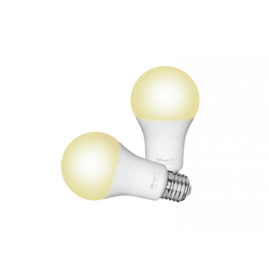 Trust Wifi-ledbulb-E27 CCT duo pack 71298