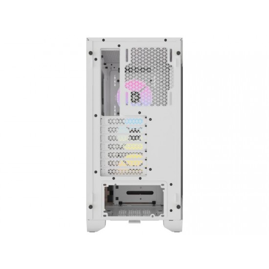 Corsair Mid Tower ATX Case 3000D RGB Airflow Windowed Tempered Glass - White - CC-9011256-WW
