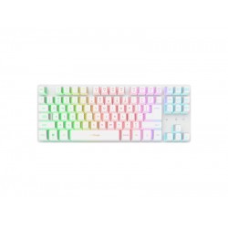 Gaming Keyboard Trust GXT831W Thado TKL White US - 26083
