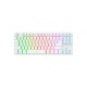 Gaming Keyboard Trust GXT831W Thado TKL White US - 26083