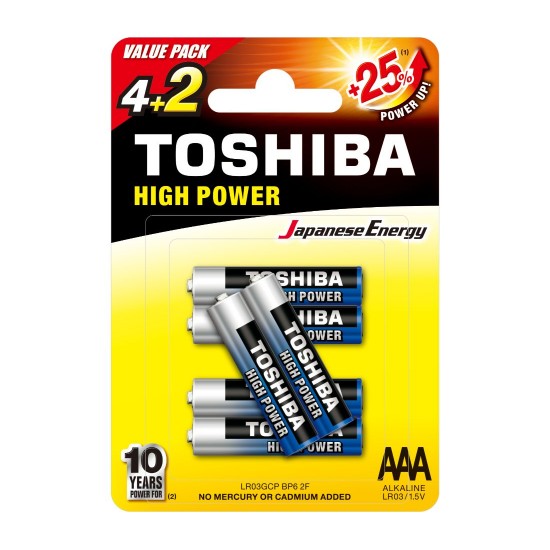 TOSHIBA LR03GCP BP6 2F