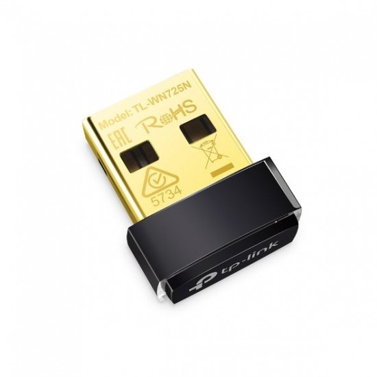 Tp-Link 150Mbps Wireless N Nano USB Adapter (TL-WN725N)