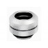 Corsair OD Fitting Pipe Hydro X Series XF Hardline 12 mm Four Pack - Chrome - CX-9052000-WW