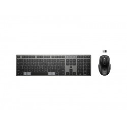 HP 720 Multi-Device Rechargeable Wireless Keyboard and Mouse Combo - Black - 9T5A9AA