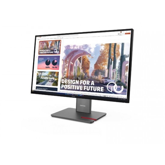 Monitor Lenovo ThinkVision P27QD-40 27'' QHD IPS/HDMI/USB-C/Ethernet/ Speakers/3Y Warranty 64B3GAT2EU
