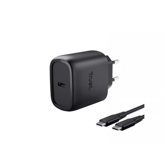 Trust Maxo 45W USB-C GaN Charger Black - PN 25521