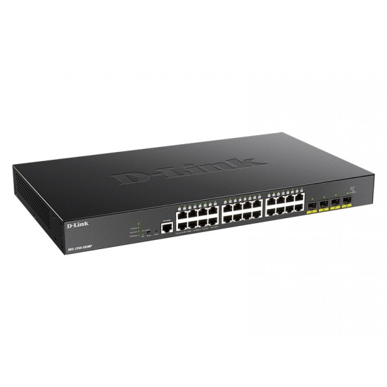 D-Link 28-Port 10-Gigabit Smart Managed PoE Switch (DGS-1250-28XMP)