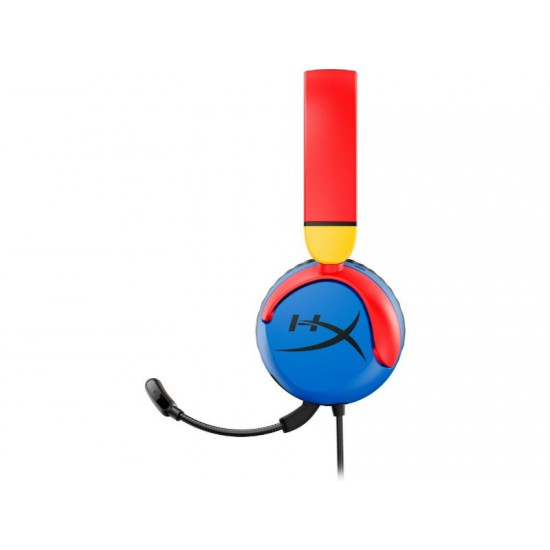 HyperX Cloud Mini Wired Gaming Headset On Ear Blue/Red/Yellow - 7G8F3AA