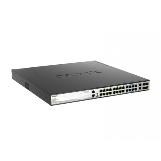 D-Link Switch Managed PoE L3 30-Port 4 SFP Ports (DMS-3130-30PS)