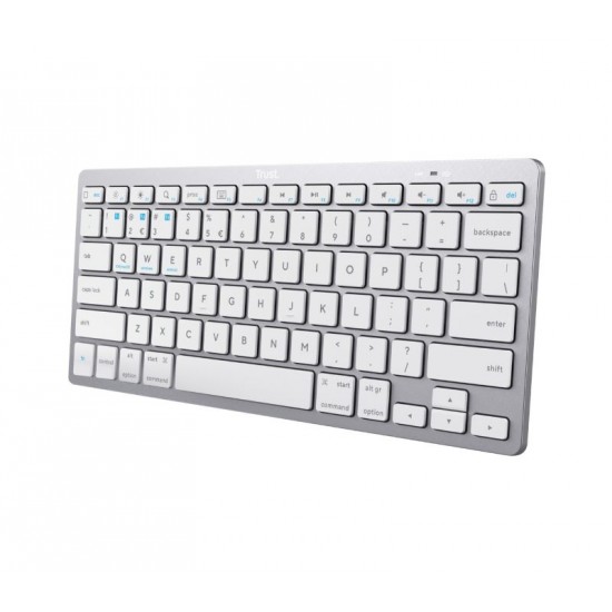 KEYBOARD B/T WIRELESS TRUST THIN US 2456