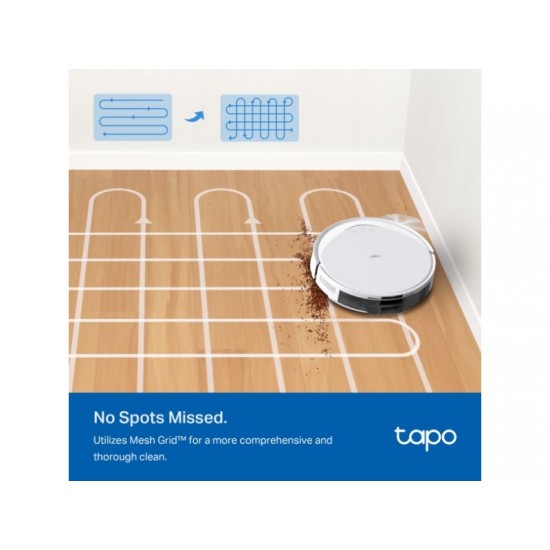 TAPO WHITE 5300Pa Suction MagSlim™ LiDAR Navigation Robot Vacuum and Mop