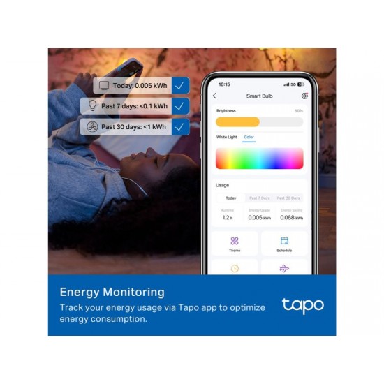 TP-Link Tapo L430C Smart Light Bulb Multicolor (Tapo L430C(4-PACK))