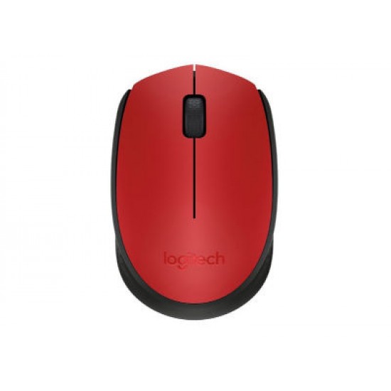 MOUSE WIRELESS LOGITECH M171 RED