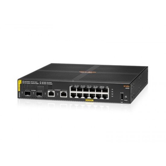 HPE Aruba 6000 12G Class4 PoE 2G/2SFP 139W Switch (R8N89A)