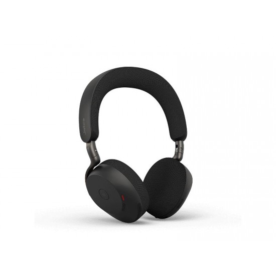 Jabra Headset Evolve3 75 MS Link390c Stereo Black with Wireless Charger (37599-999-889)