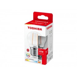 TOSHIBA LED FILAMENT G45 E27 2.5W 2700K