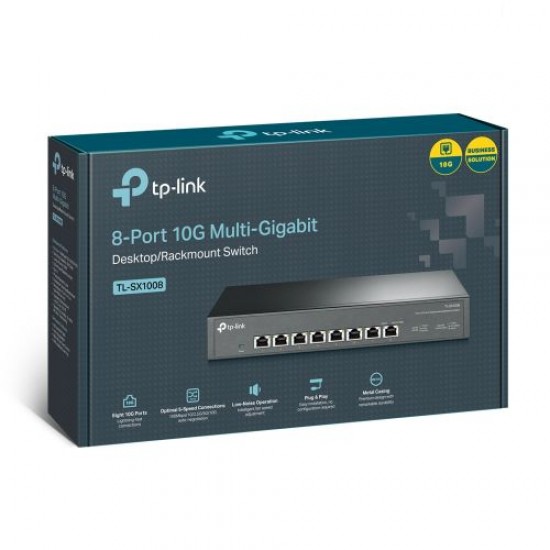 Tp-Link 8-Port 10G Desktop/Rackmount Switch (TL-SX1008)