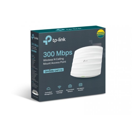 Tp-Link 300Mbps Wireless N Ceiling Mount Access Point (EAP110)