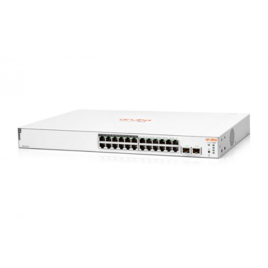 HPE Aruba Instant On 1830 24G 12p Class4 PoE 2SFP 195W Switch (JL813A)