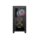 CORSAIR Case 4000D FRAME LCD ARGB (Mid-Tower, TG, Black) - PN CC- 9011326-WW