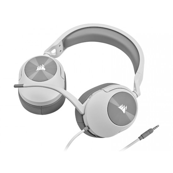Corsair Wired Gaming Headset HS55 Stereo - White - CA-9011261-EU