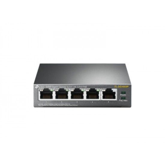 Tp-Link 5-Port Gigabit Desktop Switch with 4-Port PoE+(TL-SG1005P)