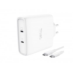 Trust Maxo 100W 2P USB-C GaN Charger WHT - 25528