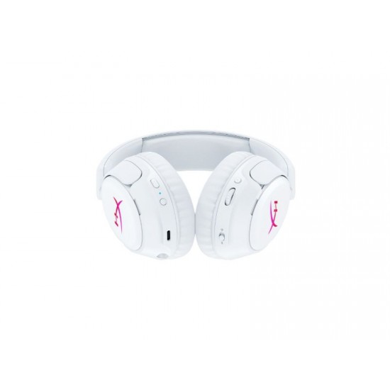 HyperX Cloud Flight 2 Wireless Over Ear Gaming Headset White - B5VC5AA
