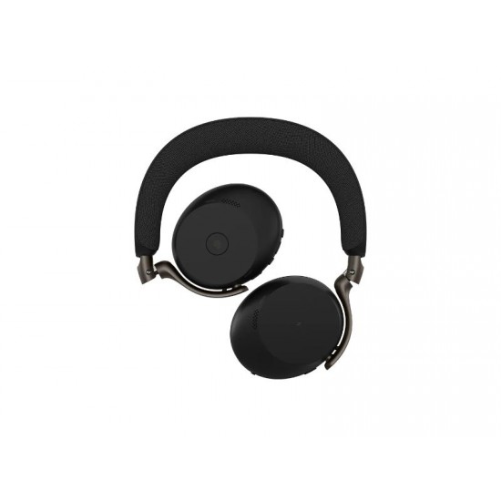 Jabra Headset Evolve3 75 MS Link390c Stereo Black with Wireless Charger (37599-999-889)