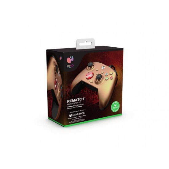 PDP Wired Rematch Ctrl for Xbox Series X - Nubia Bronze