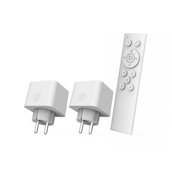 Trust WiFi Socket Starter Set 2 Smart Plugs + Remote - 71399