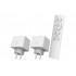 Trust WiFi Socket Starter Set 2 Smart Plugs + Remote - 71399