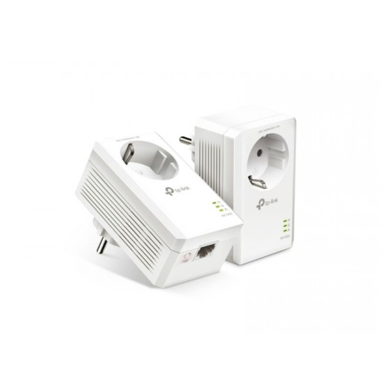 Tp-Link AV1000 Gigabit Passthrough Powerline Starter Kit (TL-PA7017P KIT)