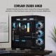 CORSAIR Case 3500X ARGB Mid-Tower,TG,BLK