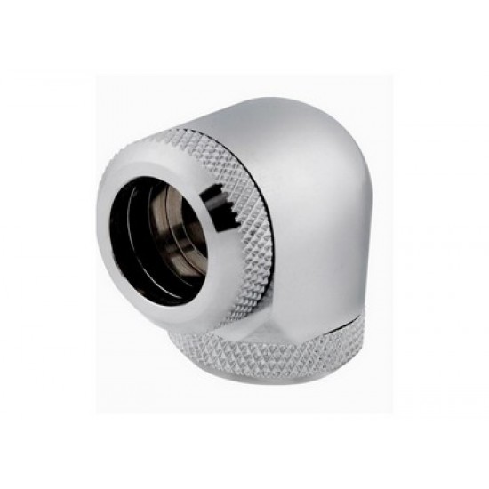 Corsair OD Fitting Pipe Hydro X Series XF Hardline 90° 14mm Twin Pack - Chrome - CX-9052014-WW