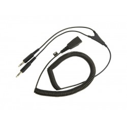 Jabra QD Cord to 2x3 5mm (8734-599)