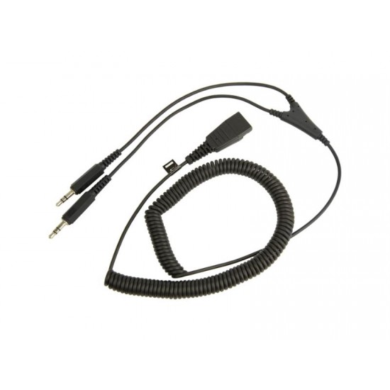 Jabra QD Cord to 2x3 5mm (8734-599)