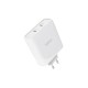 Trust Maxo 100W 2P USB-C GaN Charger WHT - 25528